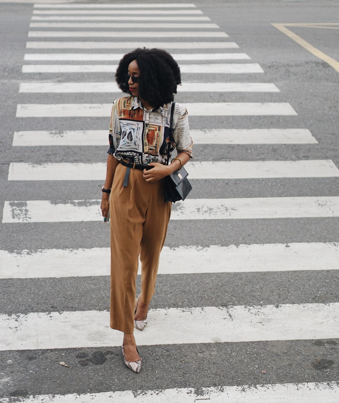 How To Wear : Styling The 80s Vintage High Waist Pants In Three Ways.